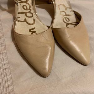 Sam Edelman Sling Back Shoes in Taupe
